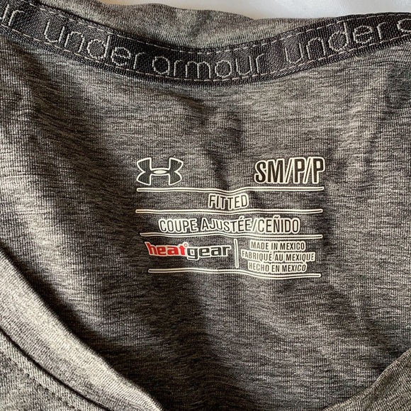 Grey Under Armour Running Shirt - Picture 2 of 4